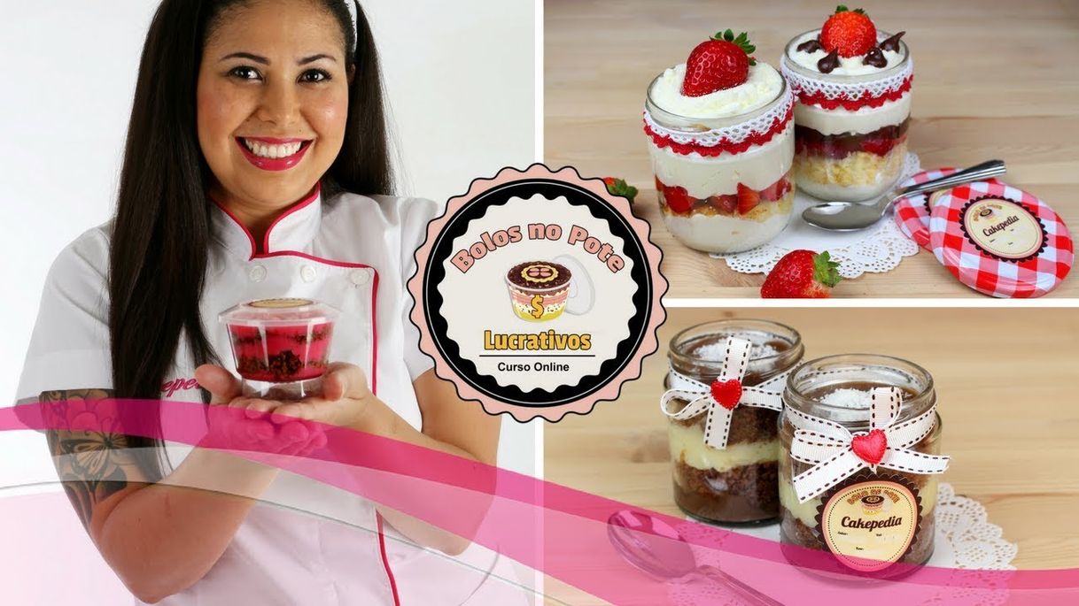 Fashion Curso de Deliciosos Bolo de pote