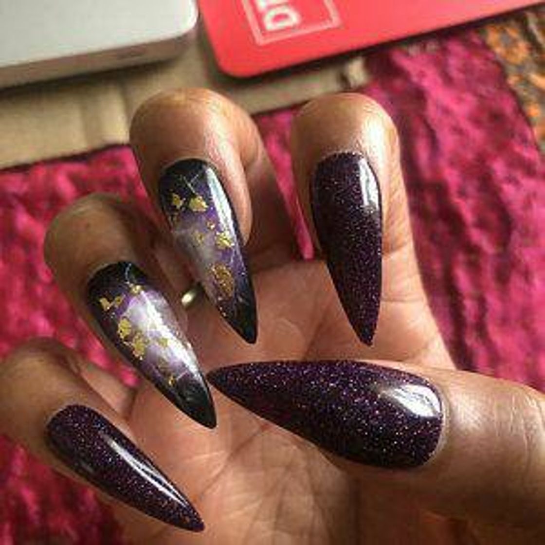 Social Painted Nail Art