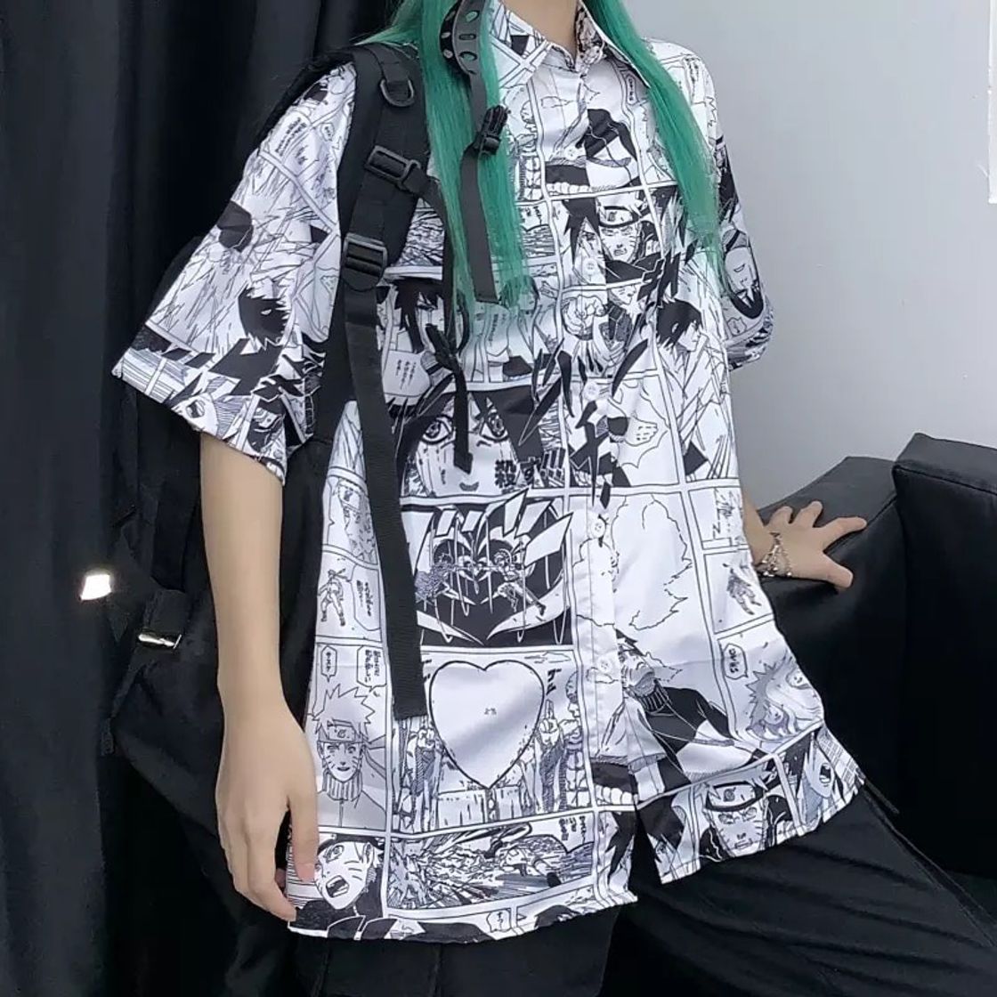 Fashion Camisa de anime