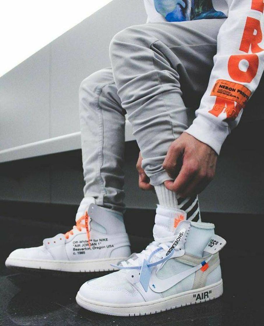 Moda Tênis Off White x Air Jordan 🔥