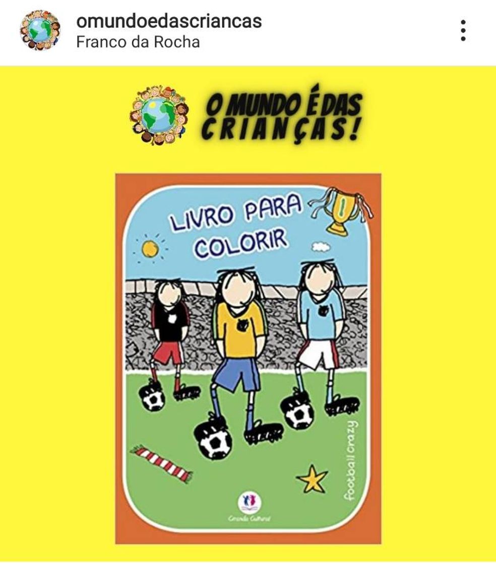 Book LOUCOS POR FUTEBOL LIVRO PARA COLORIR🥰😍⚽