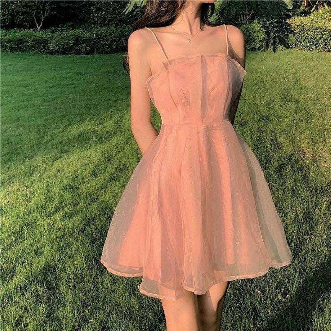 Fashion - Vestido rosa💗