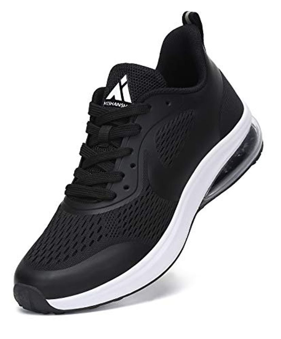 Fashion Mishansha Air Zapatillas de Running para Hombre Casual Mujer Zapatos de Fitness Negro 39