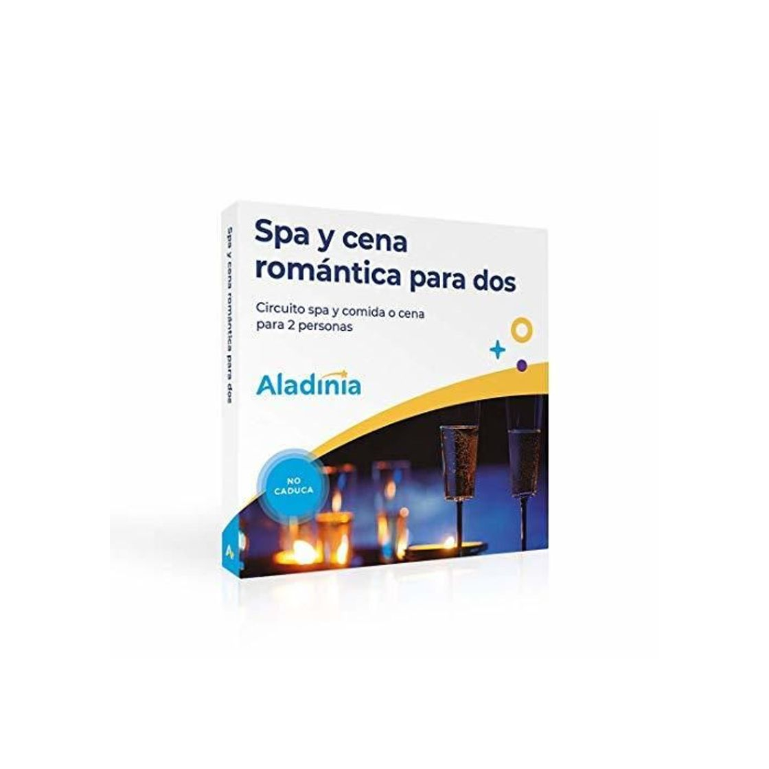 Product ALADINIA Box Caja Regalo Pack SPA y Cena Romántica para Dos con