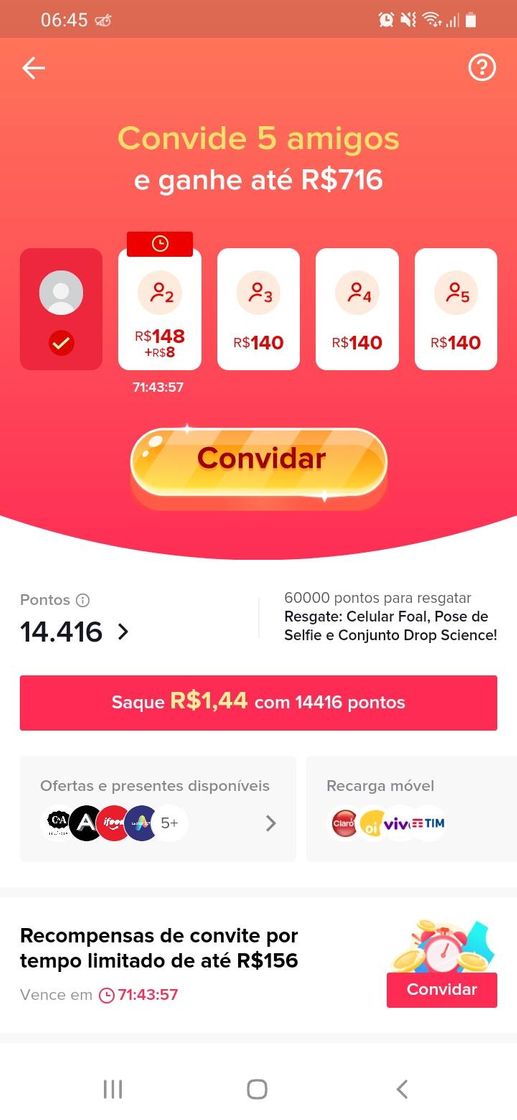 Fashion Tik tok está pagando 140 nessa nova promoção 