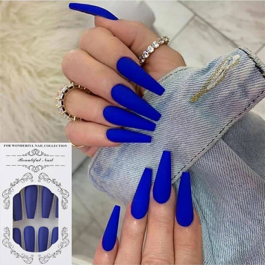 Moda 24 pçs/set europeu bailarina destacável longo unhas falsas