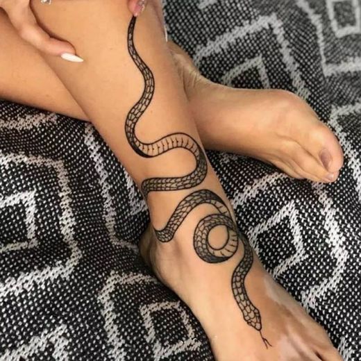 Tattoo de cobra 