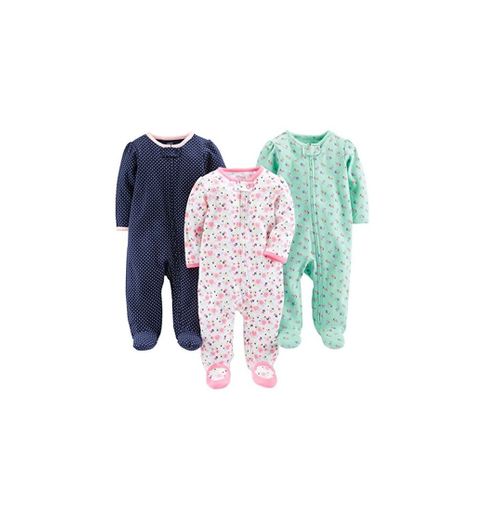 Simple Joys by Carter's Baby Girls paquete de 3 para dormir y