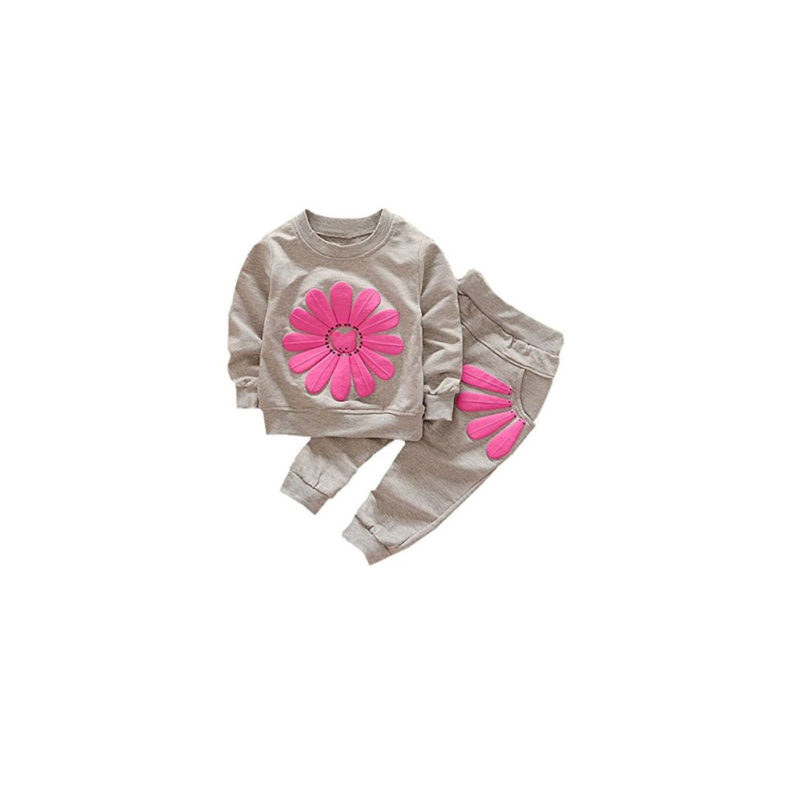 Product puseky Baby Girls Sunflower sudadera manga larga