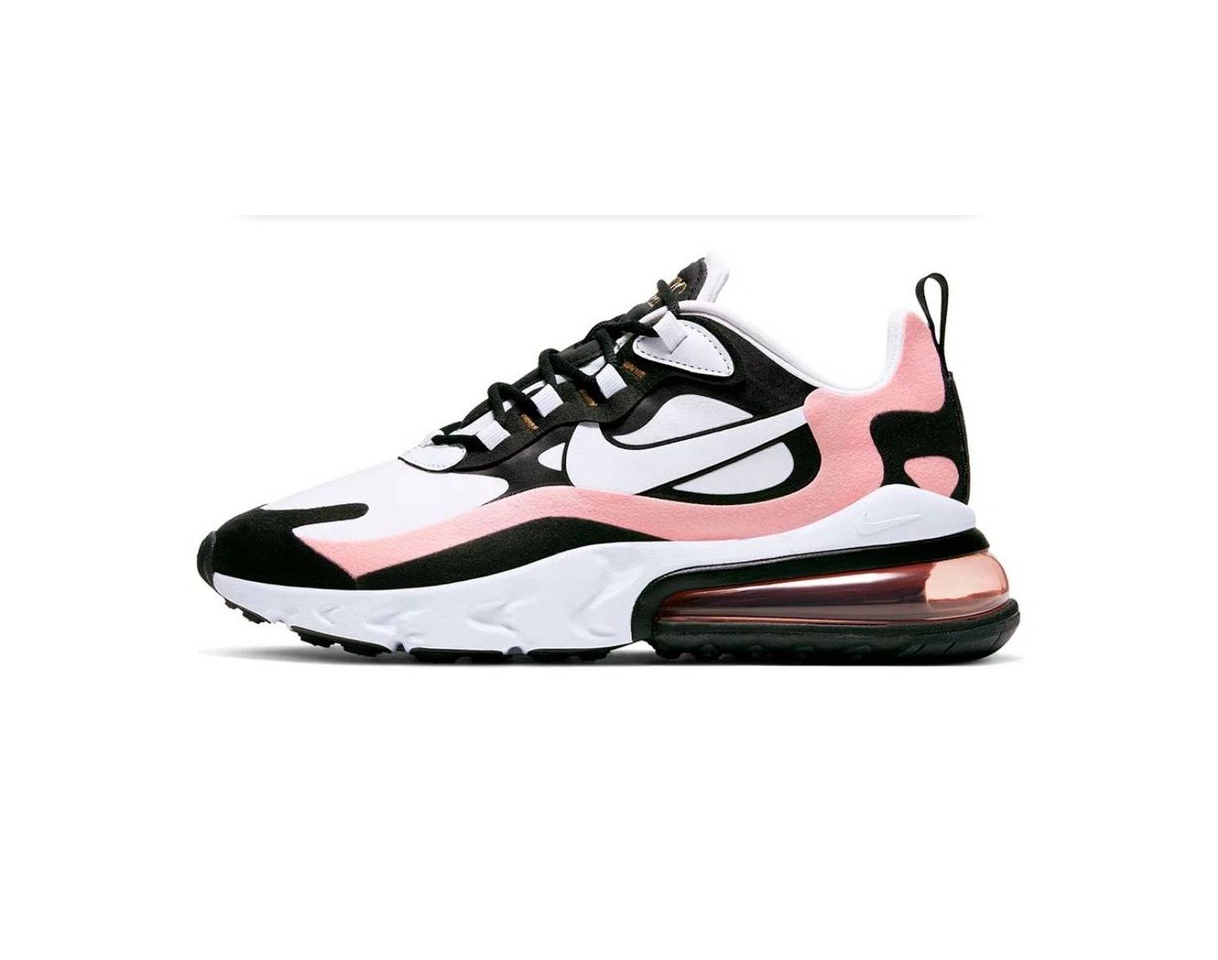 Fashion Nike Air MAX 270 React Men's Shoe, Zapatillas para Correr Hombre, White