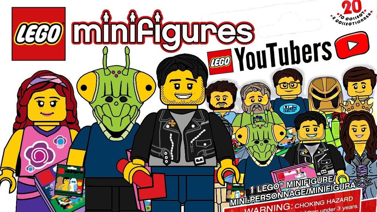 Moda BEST LEGO YOUTUBERS DZstudios - YouTubeB