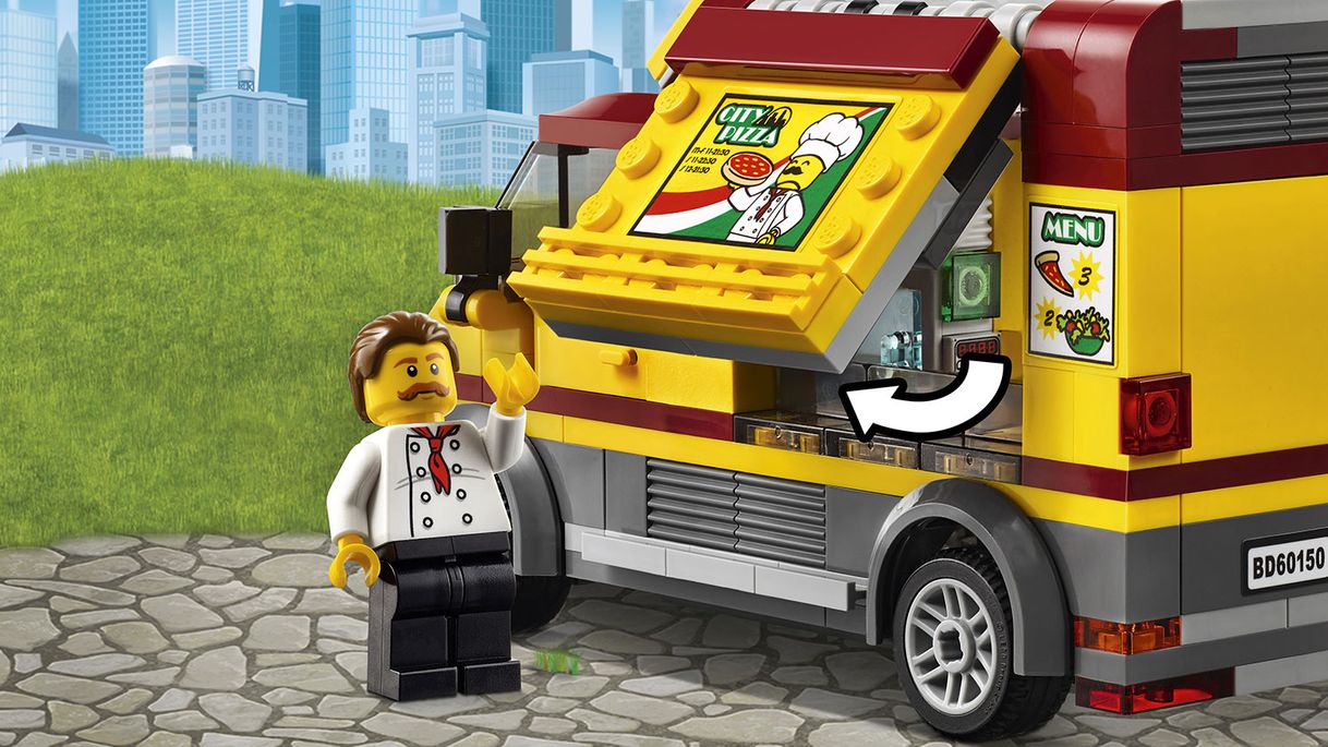 App LEGO Pizza in lego city