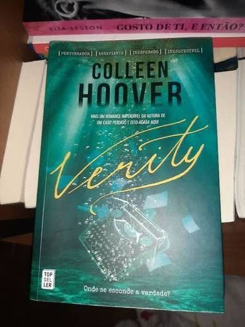 Book Livro verity da colleen hoover 