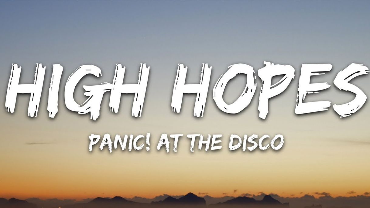 Canción Panic! At The Disco - High Hopes (Official Video) - YouTube