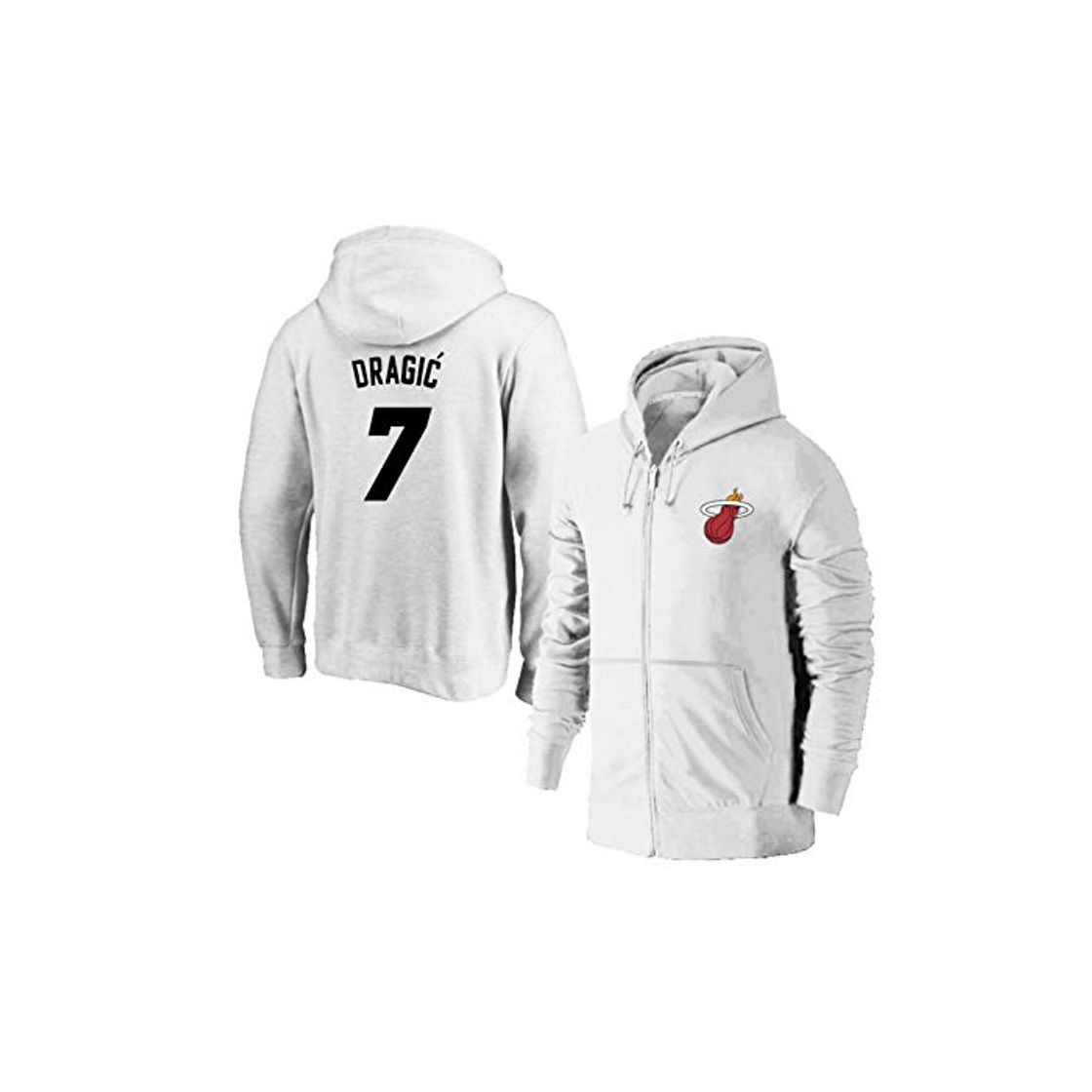 Social Camisetas de Baloncesto Miami Heat 7# Goran Dragic Hoodie