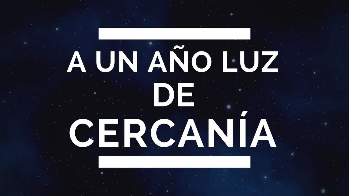 Social ¡A UN AÑO LUZ DE CERCANÍA! (de César Brandon) - YouTube