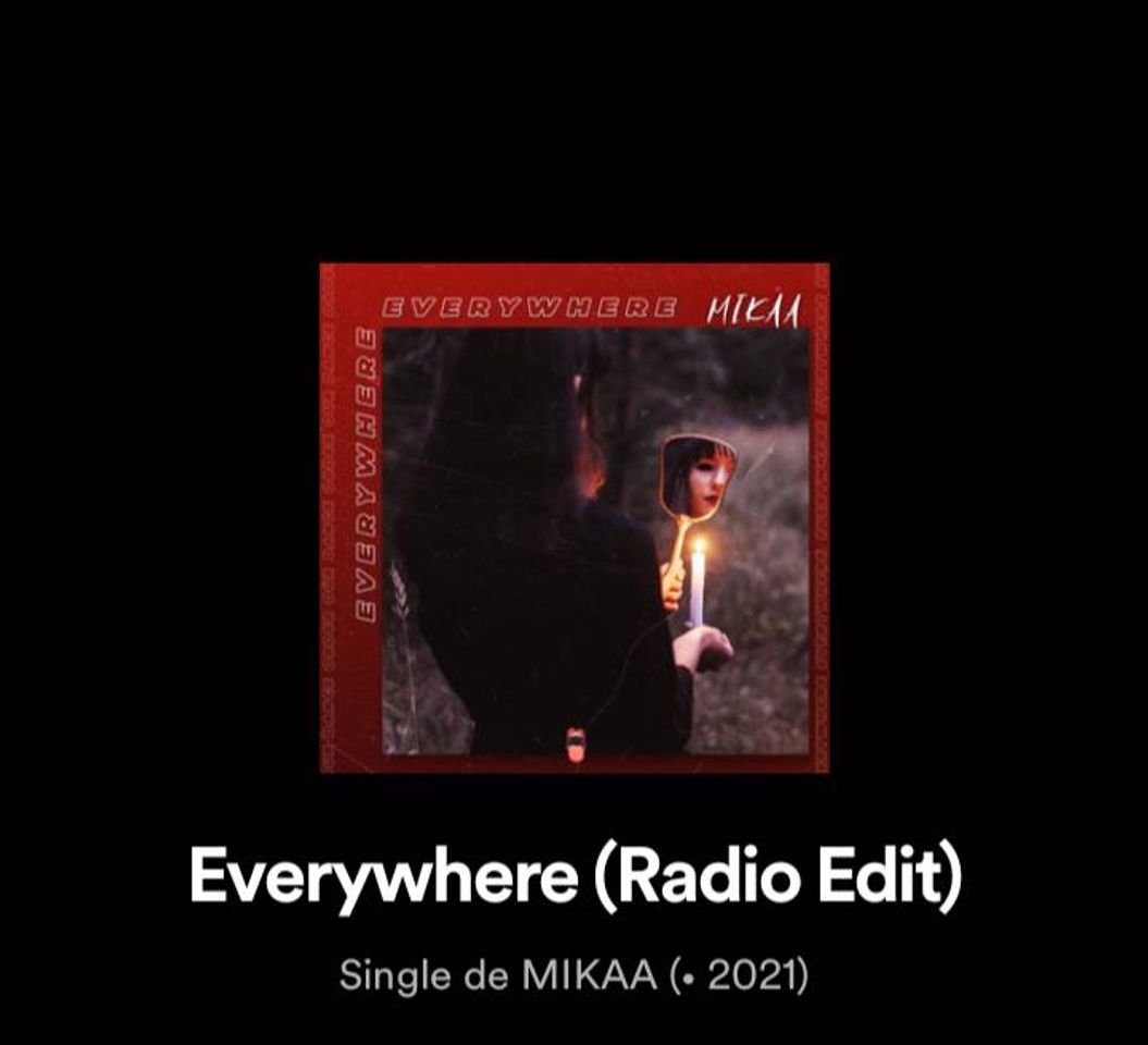 Canción Everywhere (Rádio Edit) Spotify