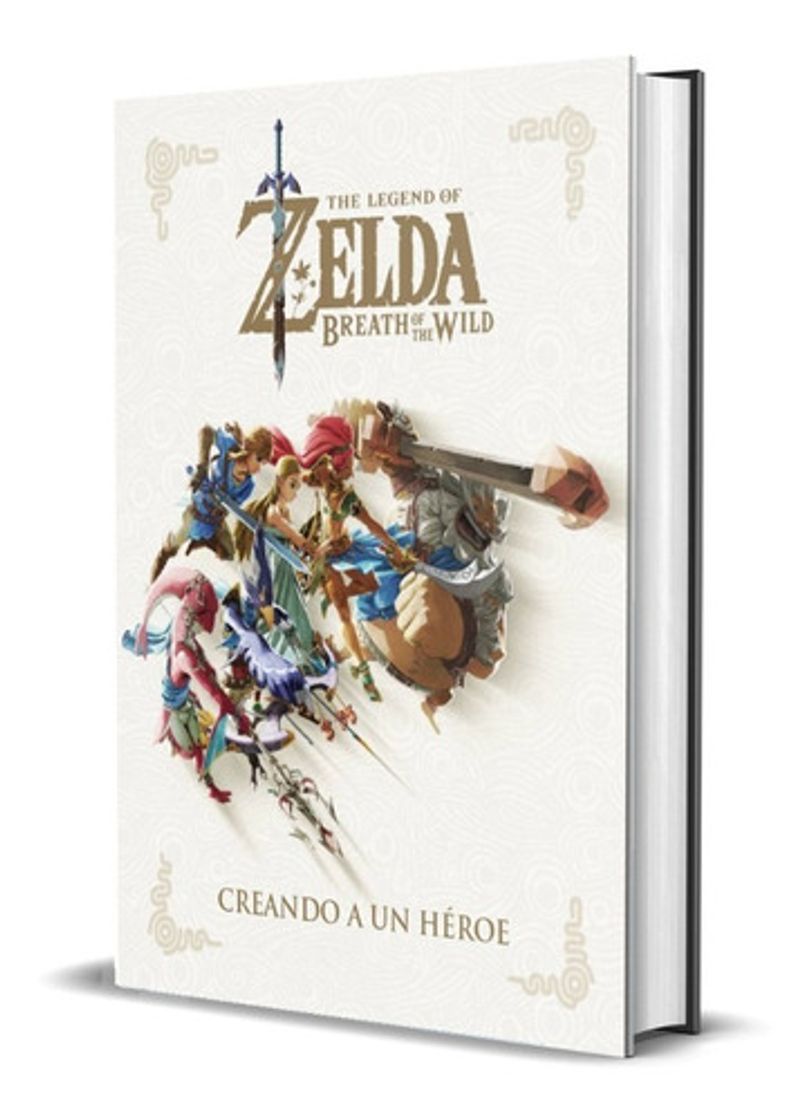 Book The legend of Zelda Breath of the wild Creando a un héroe 