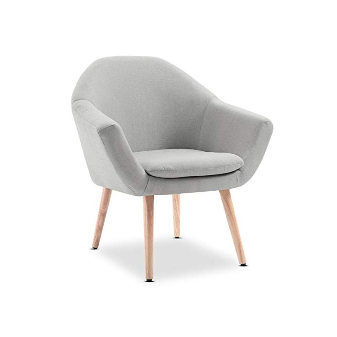 Social Mc Haus NAVIAN - Sillón Nórdico Escandinavo de color Beige