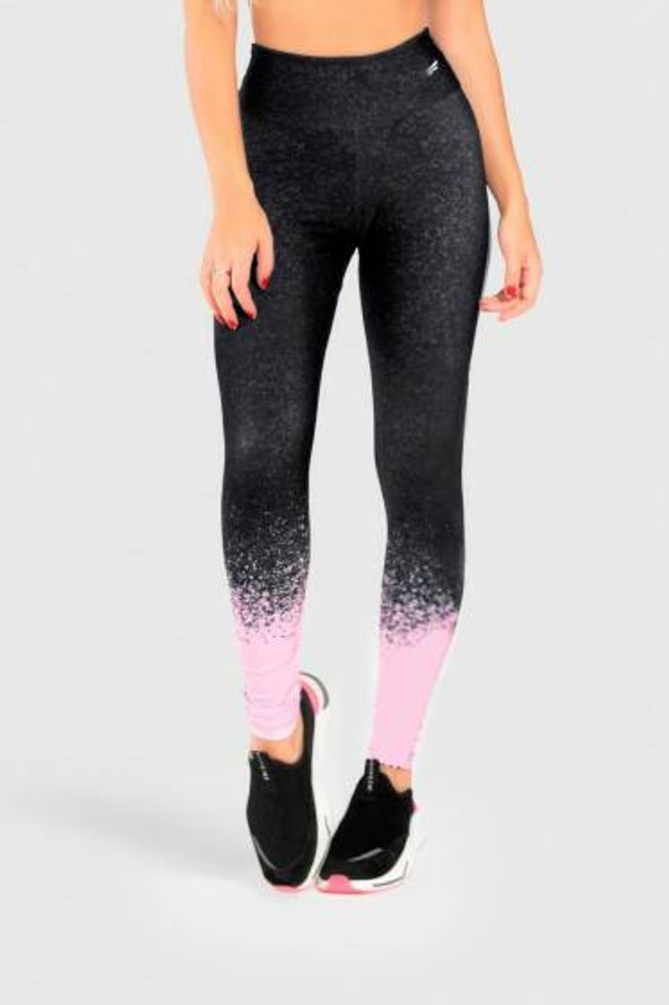 Moda Calça Legging Fitness Estampa Digital 