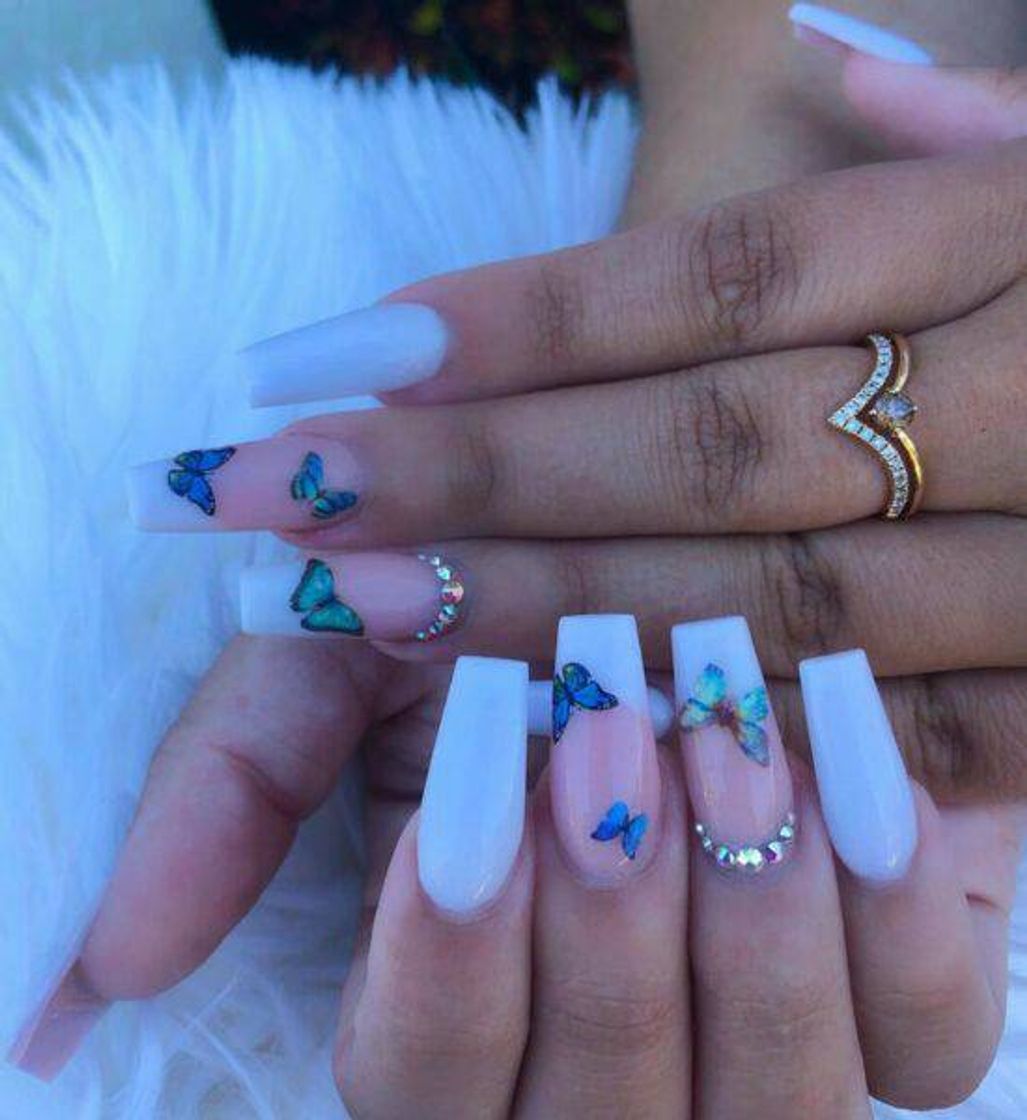 Fashion butterfly nails