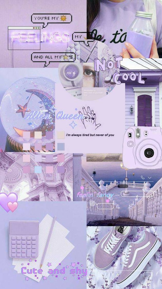 Moda purple wallpaper aesthetic 