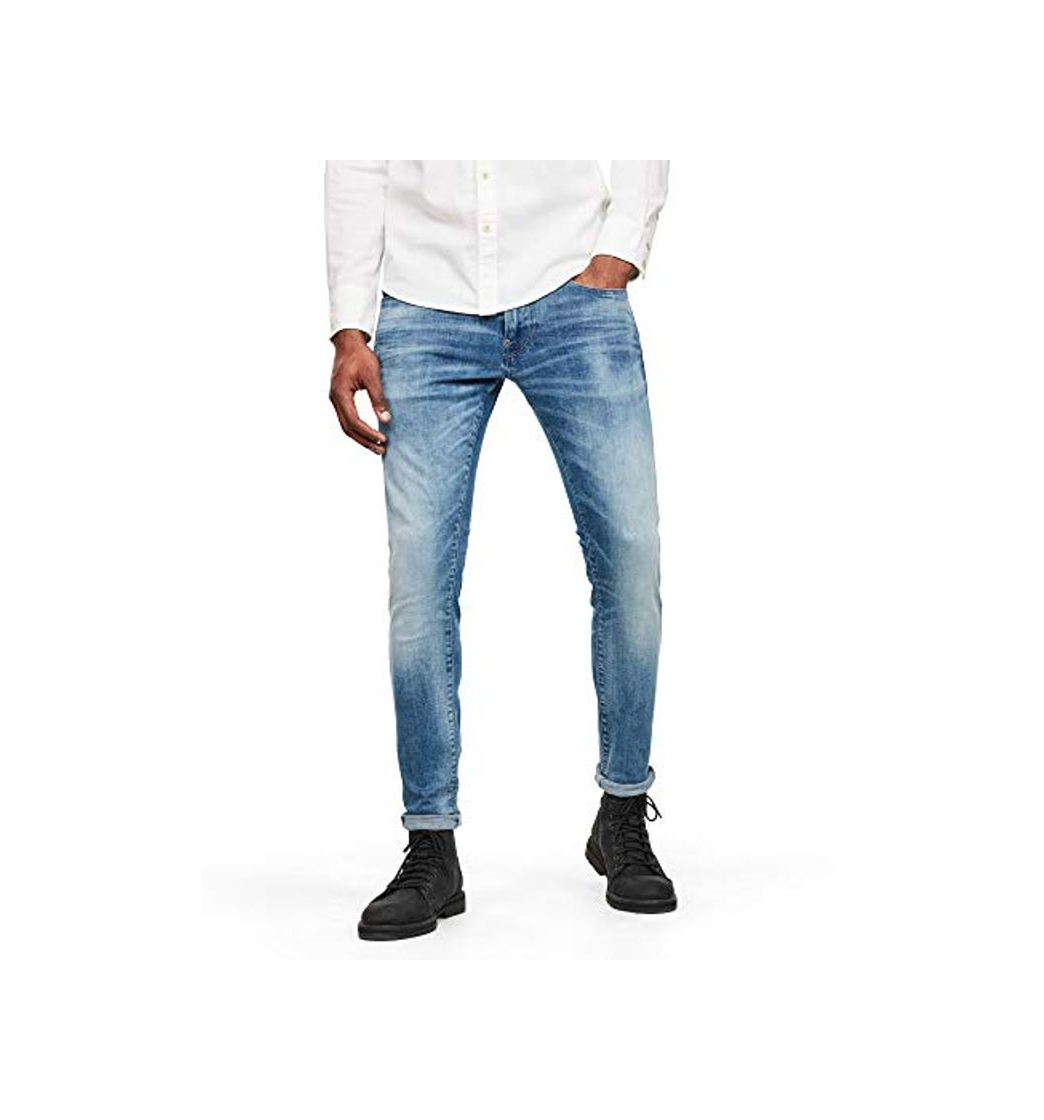 Moda G-STAR RAW Revend N Skinny Jeans, Sun Faded Azurite C296