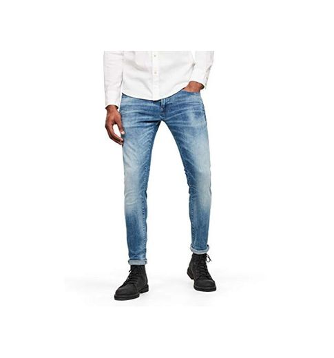 G-STAR RAW Revend N Skinny Jeans, Sun Faded Azurite C296