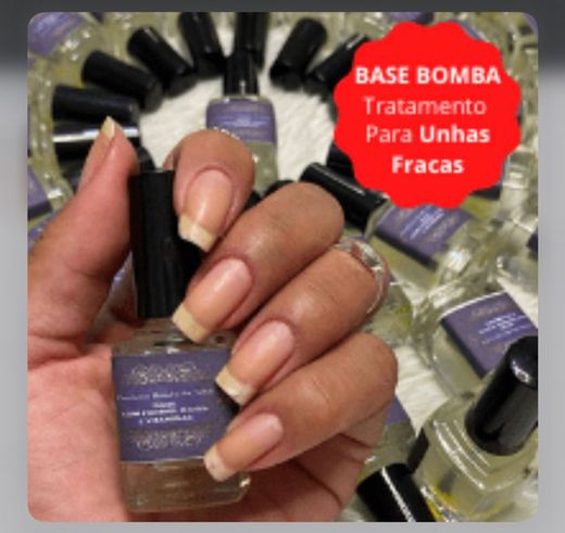 Base Bomba para Unhas Fracas

