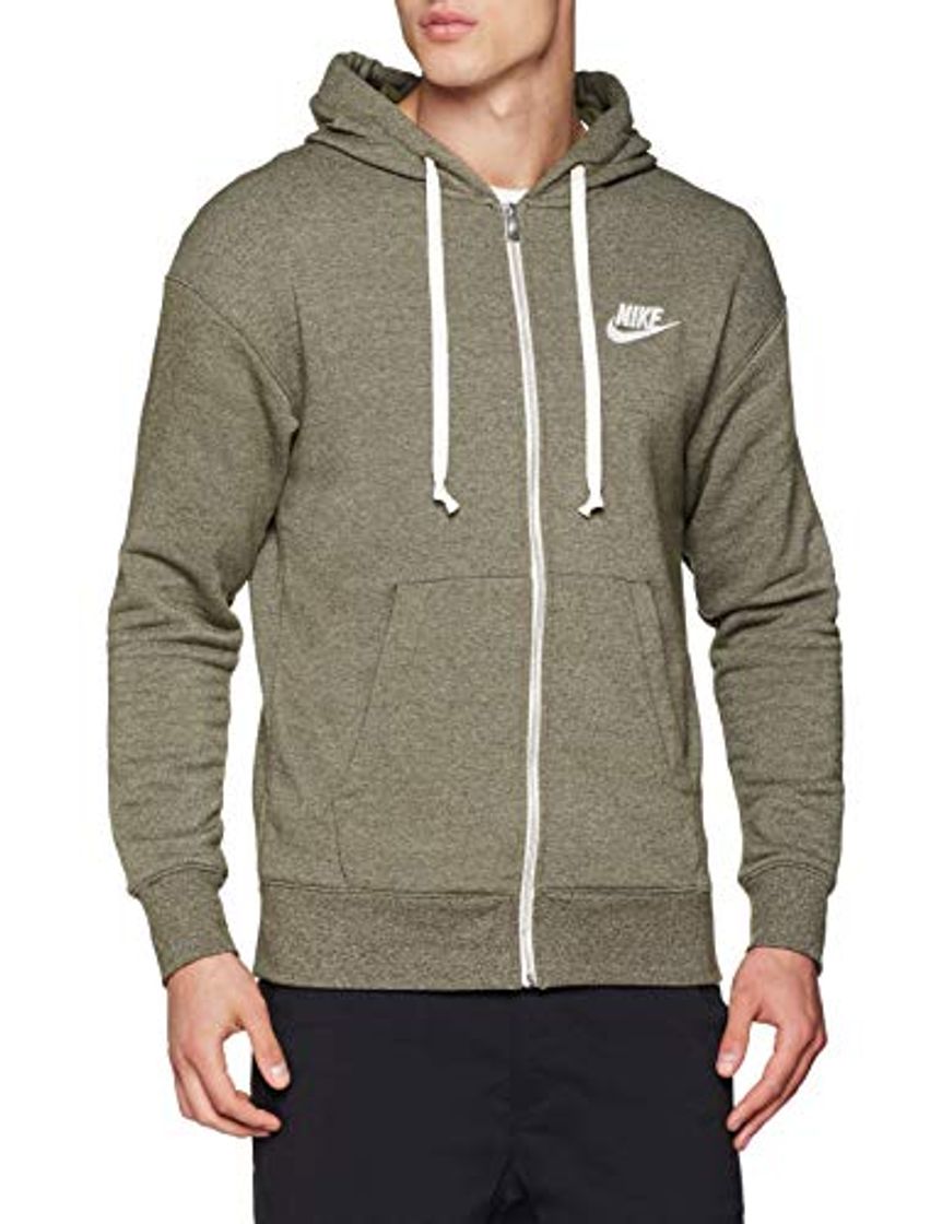 Fashion Nike M NSW Heritage Hoodie FZ suéter, Verde