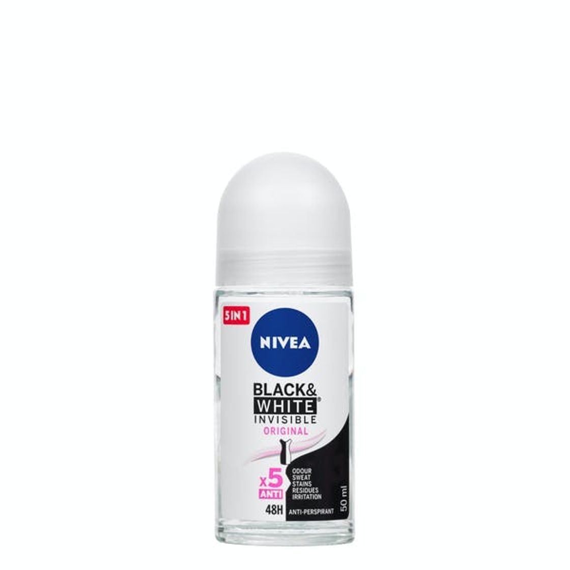 Beauty NIVEA Desodorante Roll-On Invisible For Black & White Active