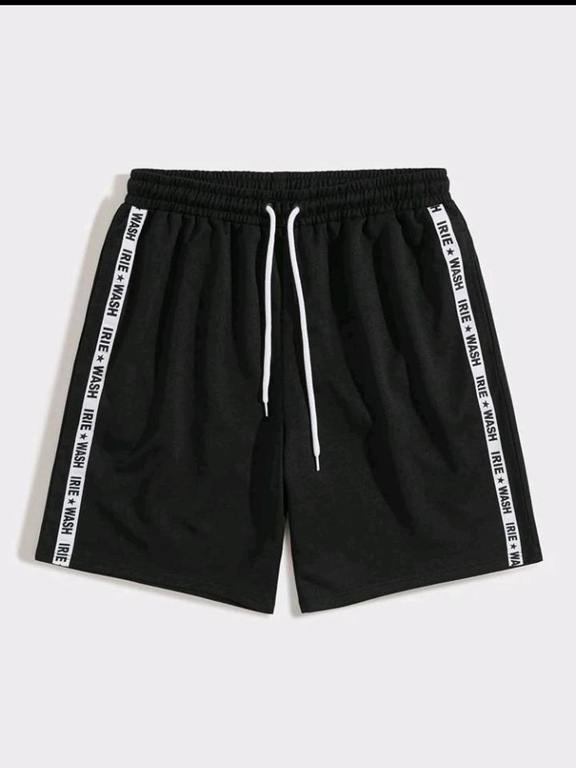 Fashion Short Masculino Preto SHEIN