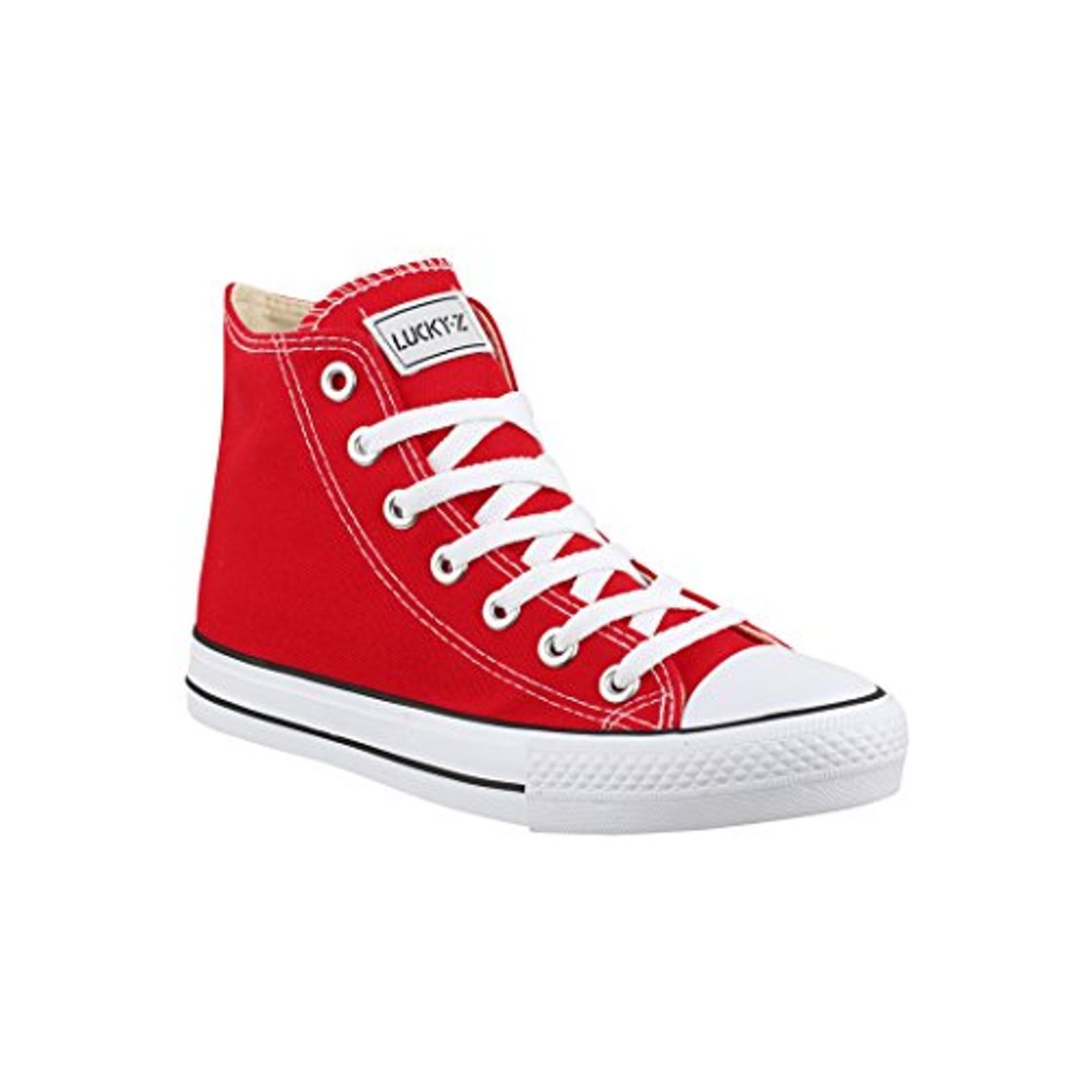 Lugar Elara Zapatillas de Deporte Unisex Zapatos Deportivos High Top Chunkyrayan 014-A-Rot2-39