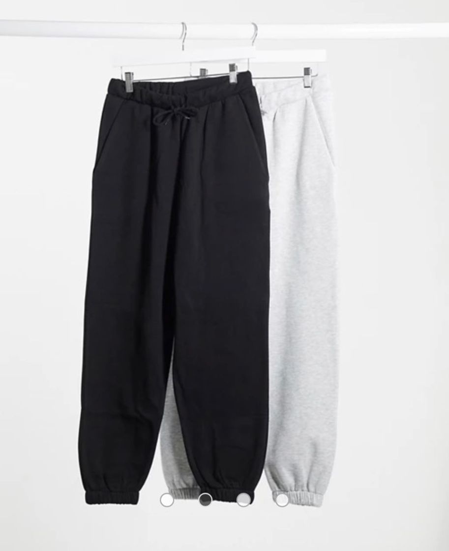 Fashion Pack de 2 joggers extragrandes 