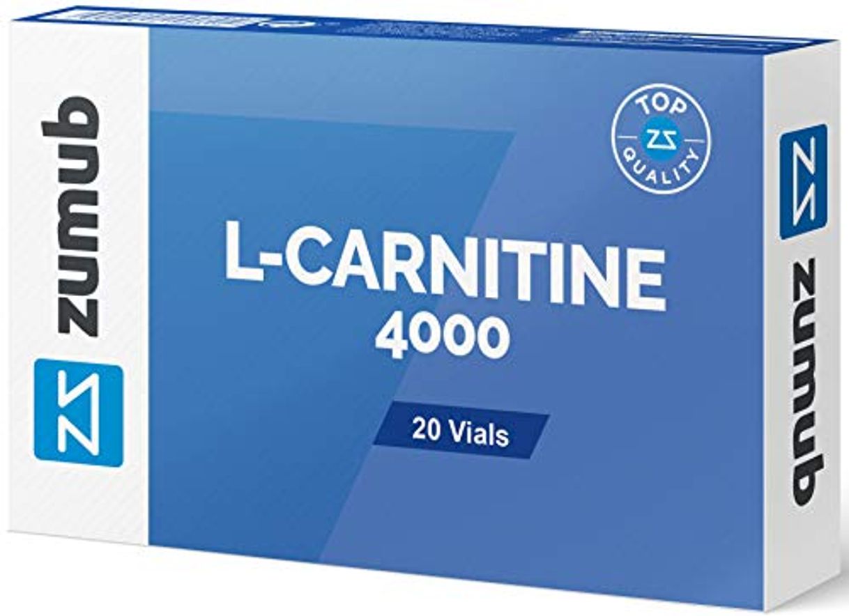 Belleza L-Carnitine 4000 Zumub 20x10ml Viales para Pérdida de peso