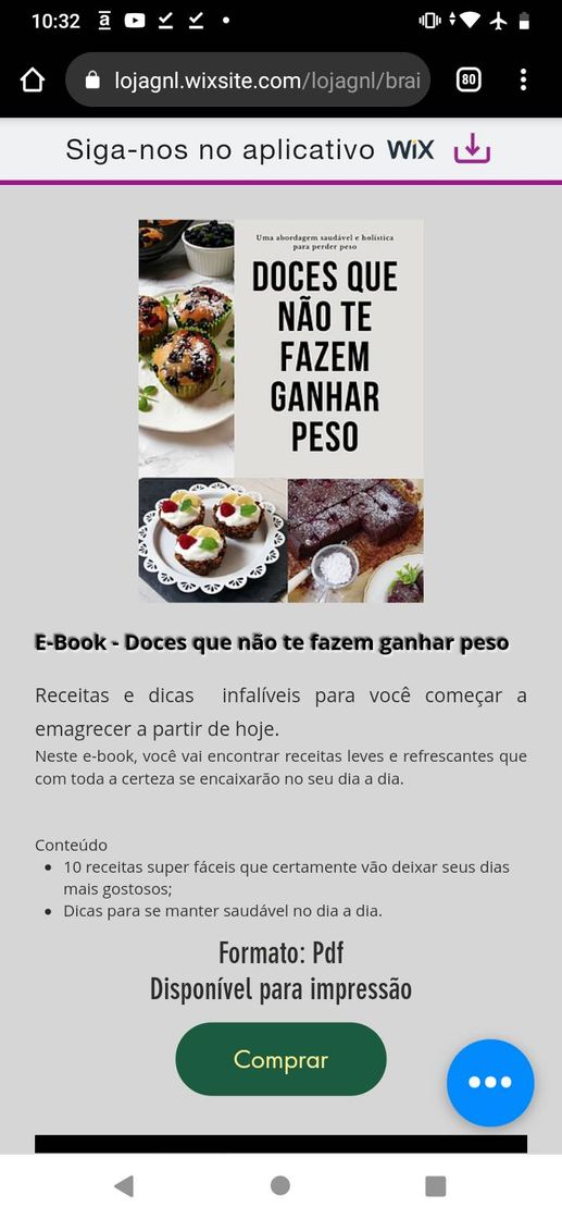 Restaurants Comidas que não engorda 