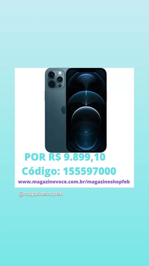 Moda iPhone 12 Pro Max Apple 512GB