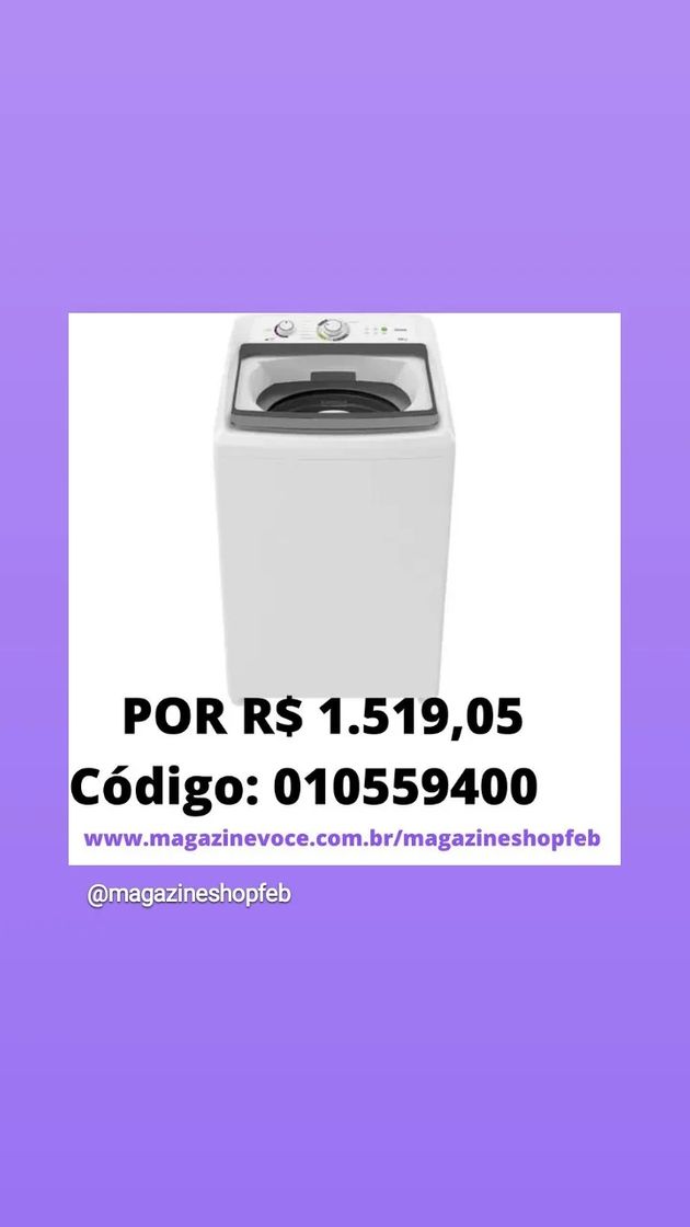 Moda Lavadora de Roupas Consul 12kg 