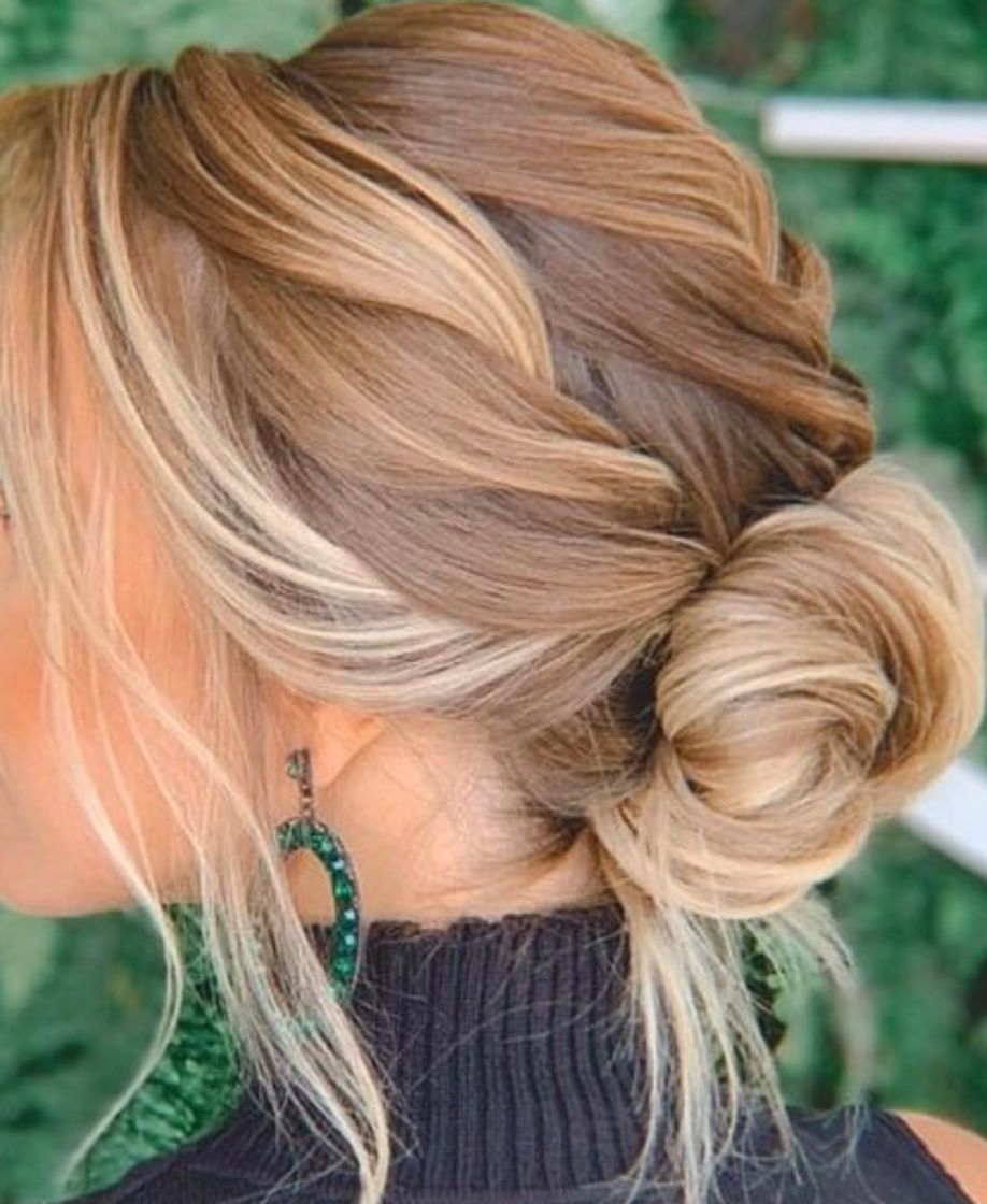 Moda Penteado clássico 