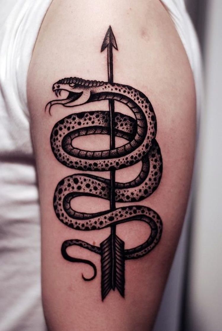 Moda Tatoo Design Serpente 