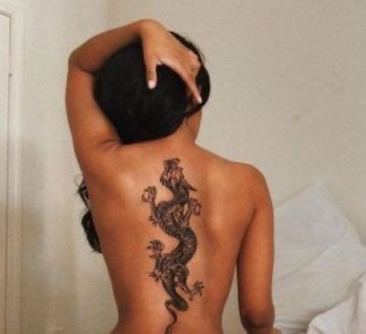 Tattoo nas costas 