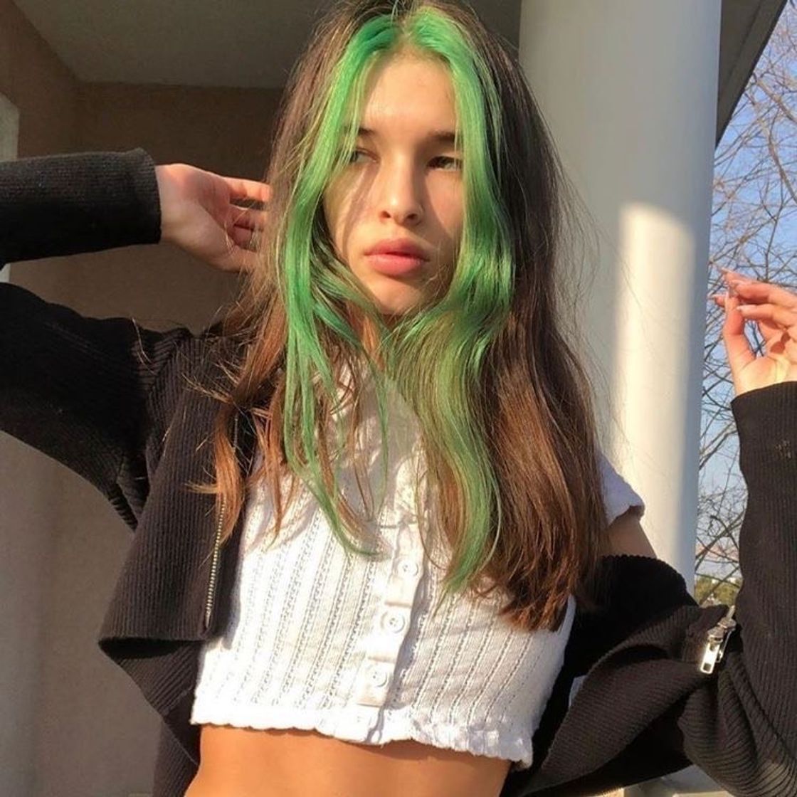 Moda Green hair 💚