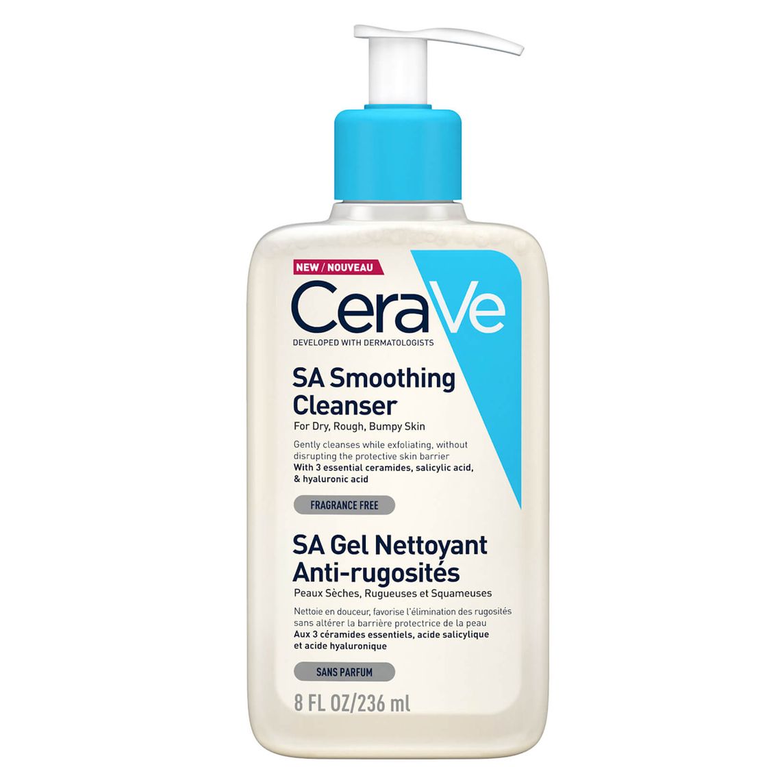 Moda Cerave SA Smoothing Cleanser Gel De Limpeza Suave

