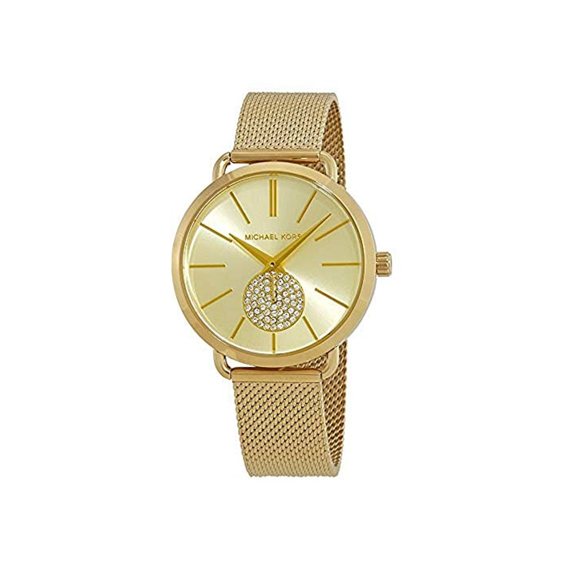 Moda Michael Kors Reloj Analogico para Mujer de Cuarzo con Correa en Acero Inoxidable MK3844