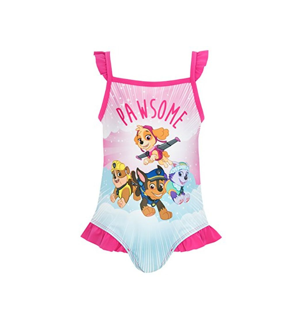 Fashion Paw Patrol Bañador para Niñas La Patrulla Canina Multicolor 4