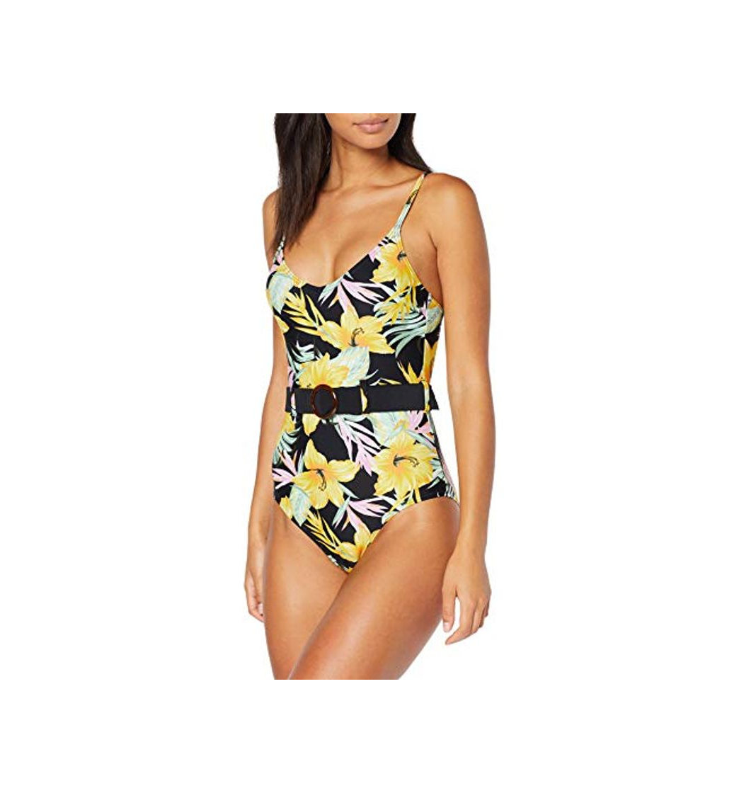 Productos New Look Tropical Belted baño, Negro