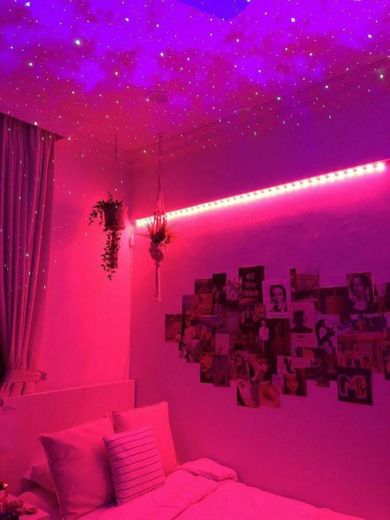 Quarto com led