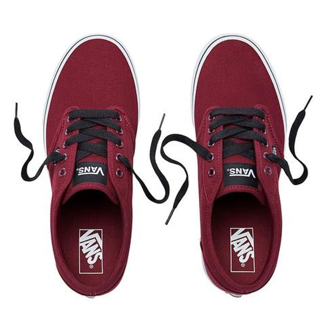 Moda Vans Atwood Canvas, Sneaker Hombre, Rojo