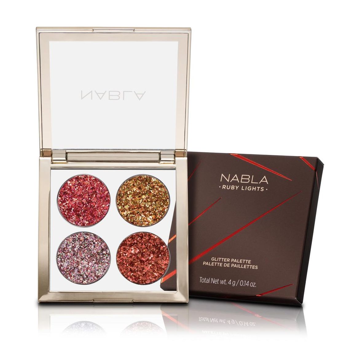 Moda Nabla Ruby Lights Glitter Palette