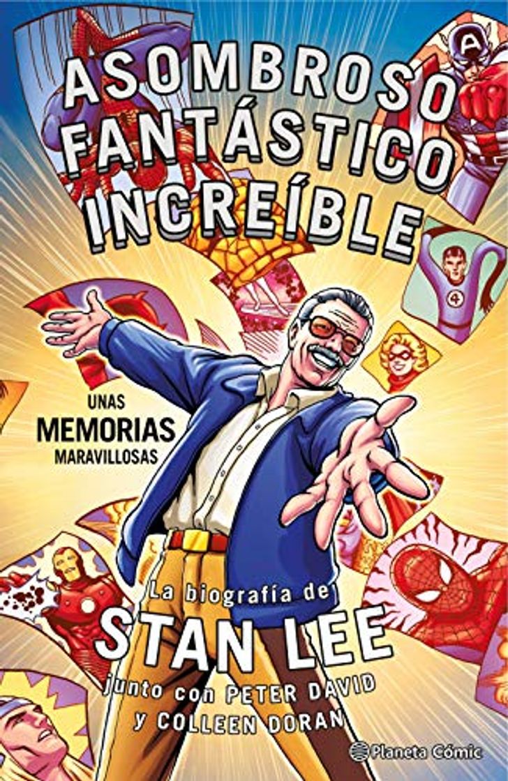 Libros Stan Lee. Asombroso, Fantástico, Increíble: Unas memorias maravillosas: La biografía de Stan